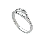Two Blue Giltter Ring