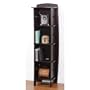 Legar� 59" x 18" Bookcase in wheat finish oak veneer