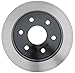 ACDelco Gold 18A1412 Black Hat Rear Disc Brake Rotor