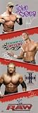 WWE WORLD WRESTLING ENTERTAINMENT - RAW SUPERSTARS - JOHN CENA, TRIPLE H, RANDY ORTON - OFFICIAL LARGE DOOR POSTER - 53cm x 158cm (21 x 62)