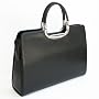 VANI Black Women Ladies Briefcase with Detachable Shoulder Strap NEW WITH DUSTBAG!
