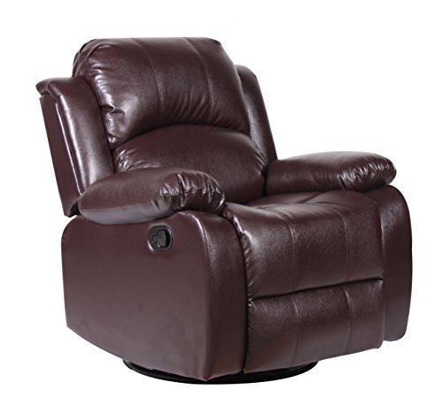 Bonded Leather Rocker and Swivel Recliner Living Jamaica Ubuy