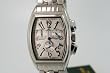 Adee Kaye F. Mueler Style Chronograph Bankers Watch W/ White Dial