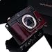 Gariz Genuine Leather XS-CHXP1BR Camera Metal Half Case for Fuji Fujifilm X-Pro1 XPro1, Brown