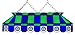 Imperial Seattle Mariners Licensed 40-Inch Rectangular Stained Glass Billiard Table Light