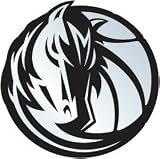 Dallas Mavericks Silver Auto Emblem