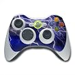 Apocalypse Blue Design Skin Decal Sticker for the Xbox 360 Controller