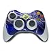Apocalypse Blue Design Skin Decal Sticker for the Xbox 360 Controller