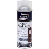 Deft 037125017132 Interior Clear Wood Finish Satin Lacquer with 12.25-Ounce Aerosol Spray