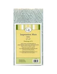 Fondant Impression Mat -Zebra - Package of 4