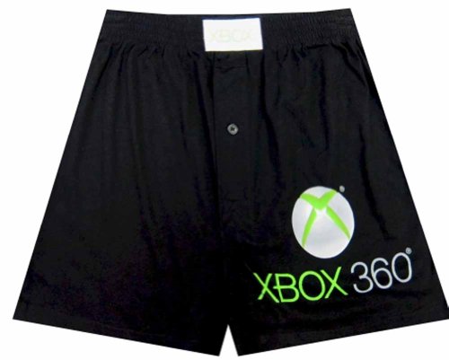 Microsoft XBOX 360 Logo Black Boxers for men