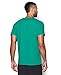 Under Armour Men's Charged Cotton T-Shirt, Green Malachite (349)/Anthracite, Small