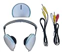 Wireless RF Stereo Headphone for Nintendo Wii, PS3