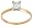14k Yellow Gold Princess Cut Solitaire Diamond Engagement Ring (3/4 ct, H-I Color, SI2-I1 Clarity)
