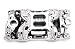 Automotive : Edelbrock 75014 EnduraShine Performer RPM Air-Gap Intake Manifold