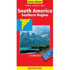 South America South GeoCenter World Map