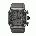 Zodiac - ZO8519 - Montre Homme - Quartz Analogique - Cadran Gris - Bracelet en Caoutchouc Gris