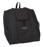 IMAGE OF JR. TRIANGULAR SKI BOOT BAG - BLACK