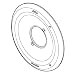 Delta RP28795 Escutcheon Plate Chrome