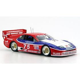 Nissan 300 ZX,No.75, Twin Turbo, Daytona, 1994, Model Car, Ready-made, Kyosho 1:43