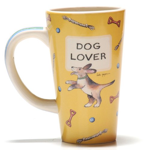 Tumbleweed Pottery 'Dog Lover' Ceramic Pet Coffee Mug