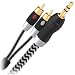 AudioQuest class 5 audio cable - mini to RCA plugs 1m (3.28') stereo pair