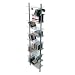 Maxwell- Wall Mounted Glass Cd / Media/ Bathroom Storage She