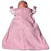 Fleece Wearable Blanket Sleep Sack with Adjustable Straps - One Size fits 3-9 Months, by Baby Emporio