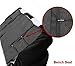 FH-FB050112 Flat Cloth Car Seat Covers Pink / Black Color