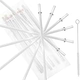 Acrylic Straw Set of 6, Fits 16oz, 20oz Tumblers