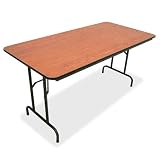 LLR65760 - Folding Table, 48x24x29, Medium Oak