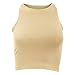 American Apparel Womens/Ladies Cotton Spandex Sleeveless Crop Top