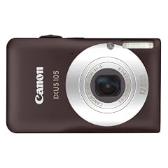 Canon IXUS 105 Digitalkamera (12 Megapixel, 4-fach opt. Zoom, 6.9 cm (2.7 Zoll) Display, bildstabilisiert) braun