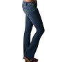 D50 New Ladies Flared Boot Cut Blue Denim Jeans Sizes 6-14