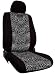 CUSTOM Ford F250 to 550 HD Seat Covers - REAR FULL SET: Solid Super Cab Fold Out Benc...