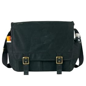  Fantasybag eGREEN inch Messenger Bag-Black, 9236