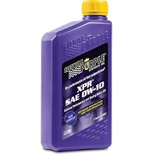 Royal Purple 12009 XPR 0W-10 Ultra-light Extreme Performance Synthetic Racing Motor Oil - 12 Quart