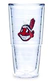 Tervis Tumbler Cleveland Indians 24-Ounce Double Wall Insulated Tumbler, Set of 2