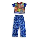 Dream Apparel - Boys Short Sleeve Bob The Builder Pajamas, Blue