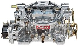 Edelbrock 1406 Performer 600 CFM Square Bore 4-Barrel Air Valve Secondary Electric Choke Carburetor