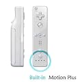 Mando Wii Remote con Wii motion plus incorporado [COMPATIBLE] BLANCO