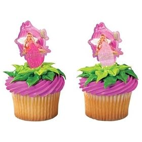 Barbie Fairytopia Butterflies Sticker Cupcake Pics 12 Pack by Barbie