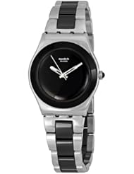 Swatch Womens STYLS168G FW2010 Black Dial Watch