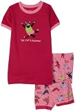 Hatley Girls 7-16 CatS Short Pajama Set