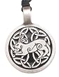 Celtic Rabbit Hare Pewter Pendant Necklace