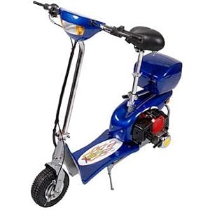 X-Treme Scooters | XG-470 - Electric Start 49CC Gas Scooter - Blue by 