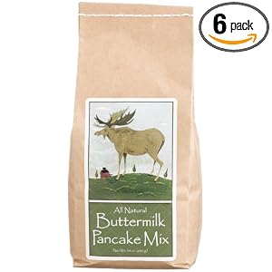 Brown Family Farm All Natural Buttermilk Pancake Mix, Moose Artwork, 24-Ounce Bags (Pack... by Brown Family Farm