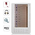 Mebook - 7 Inch High Resolution eBook Reader + Super Media Player - 4GB White