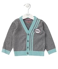 Grey and Turquoise Cardigan