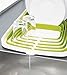 Joseph Joseph Arena Self-Draining Dishrack, White and Green
